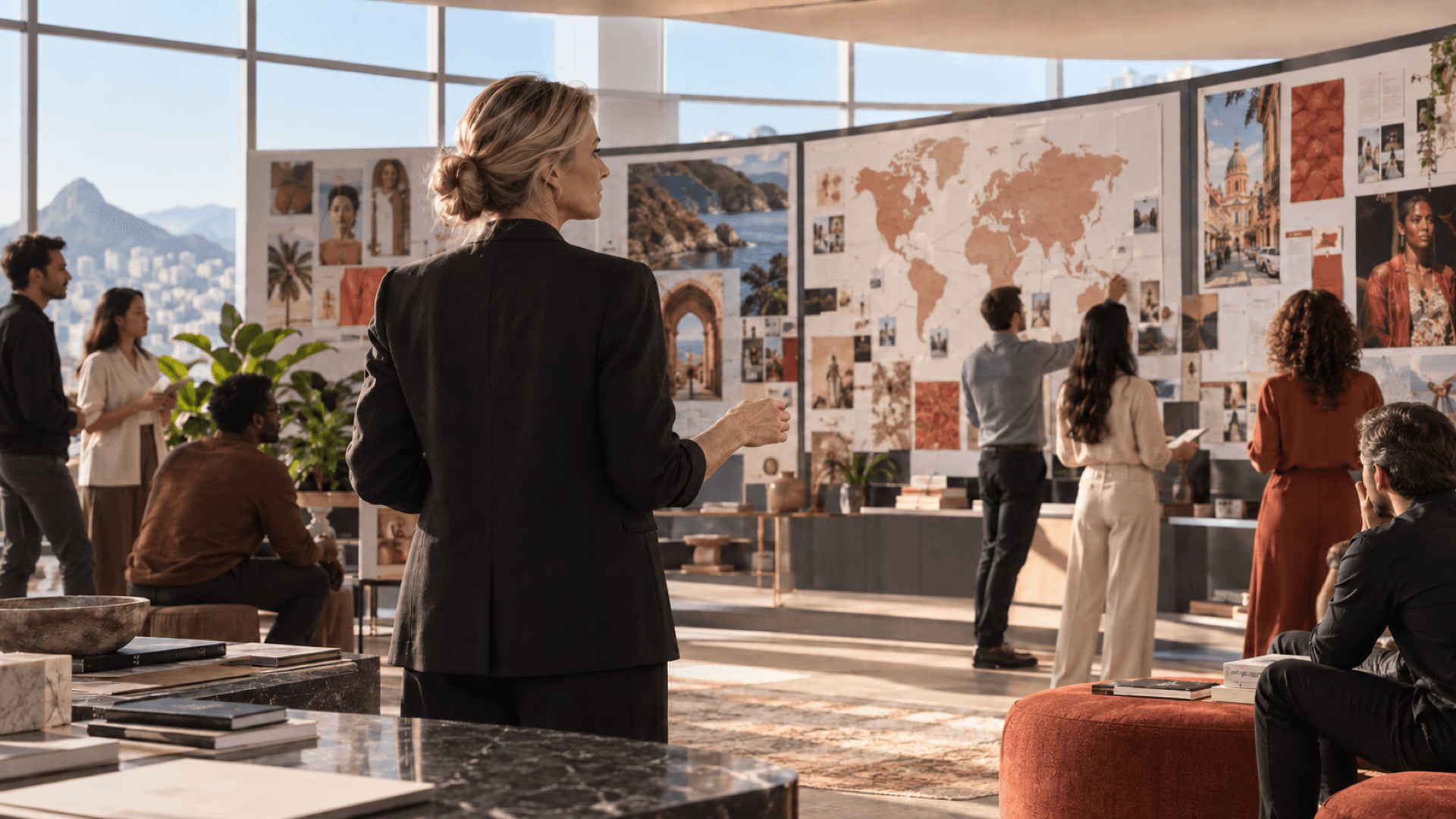 A CMO coordinating teams, markets and decision boundaries across a multi-market brand operation.